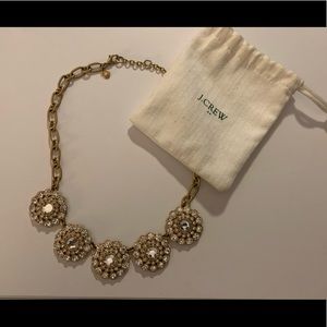 J. Crew Statement Gold Necklace